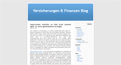 Desktop Screenshot of blog.nammert24.de